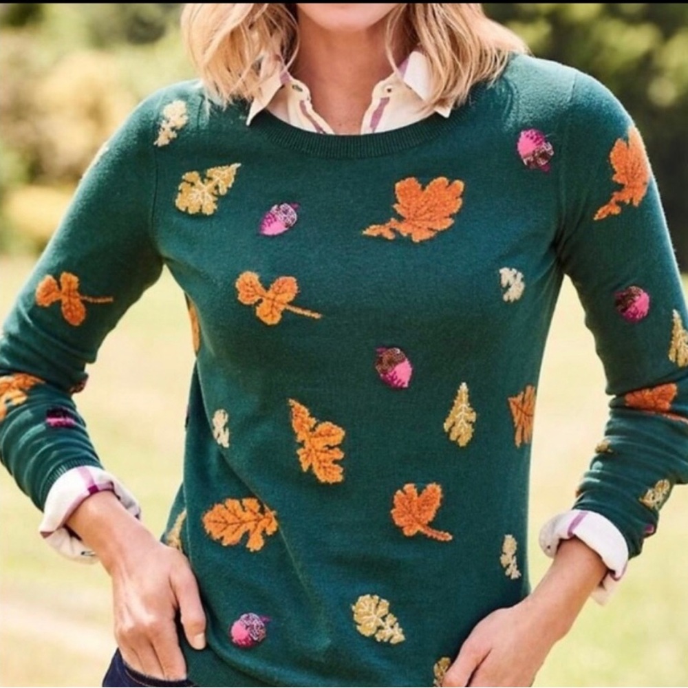 Talbots Beautiful Autumn Sweater.